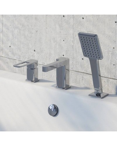 Смеситель на борт ванны Iddis Slide SLISB30i07 Хром