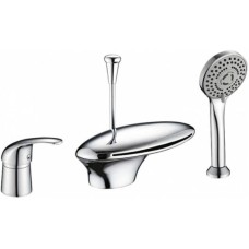 Смеситель на борт ванны Orange Iris M41-333cr Хром