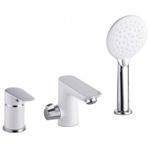 Смеситель на борт ванны Iddis Cloud CLOSB30i07 Белый, хром