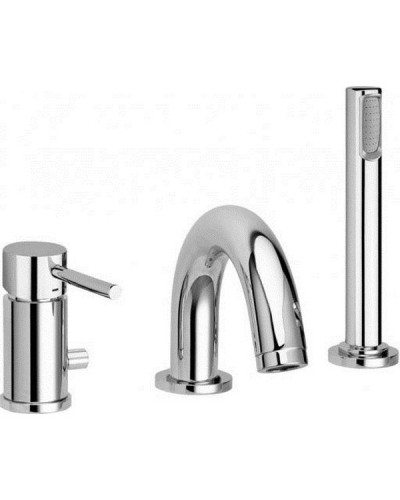 Смеситель на борт ванны Paffoni Birillo LIG040LCR Хром глянцевый