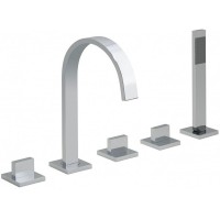 Смеситель на борт ванны Royal Bath Triumph RB501 Хром