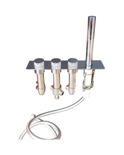 Смеситель на борт ванны Royal Bath Accord RB403 Хром