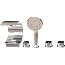 Смеситель на борт ванны Royal Bath Hardon RB611 Хром