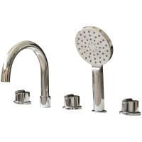 Смеситель на борт ванны Royal Bath Tudor RB104 Хром