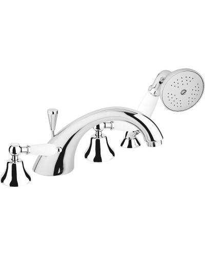 Смеситель на борт ванны Cezares First-BVD-01-Bi Хром