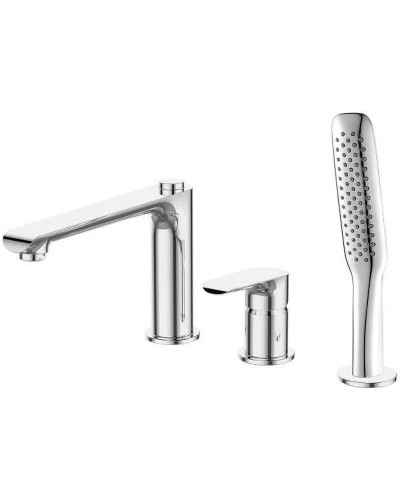 Смеситель на борт ванны BelBagno Ancona ANCONA-BVD3-CRM Хром