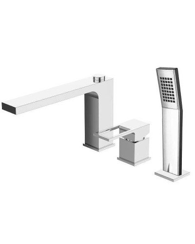 Смеситель на борт ванны BelBagno Romano ROM-BVD-CRM Хром