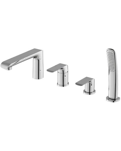 Смеситель на борт ванны Ravak Flat FL 026.00 X070120 Хром