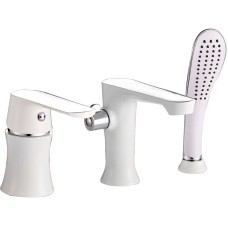 Смеситель на борт ванны Haiba HB80804 Белый