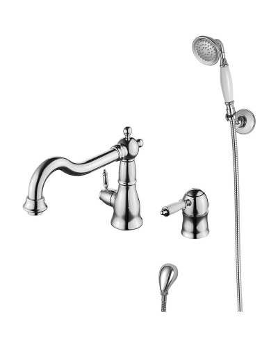 Смеситель на борт ванны Lemark Villa LM4847C Хром