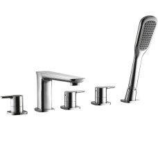Смеситель на борт ванны Cezares Tesoro F-BVD5-01 Хром