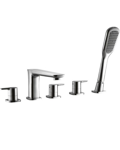 Смеситель на борт ванны Cezares Tesoro F-BVD5-01 Хром