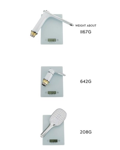 Смеситель на борт ванны Frap H49 F1149 Белый Хром