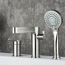 Смеситель на борт ванны Gappo G99-30 G1199-30 Сатин