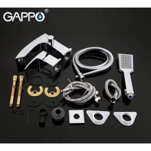 Смеситель на борт ванны Gappo G07 G1107 Хром
