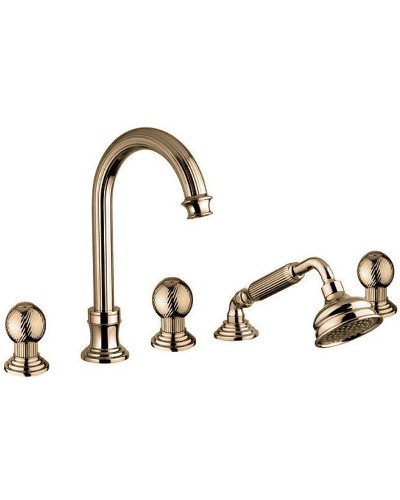 Смеситель на борт ванны Cezares Olimp BVD OLIMP-BVD-02-M Бронза