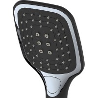 Смеситель на борт ванны Haiba HB80805-7 Черный матовый Хром