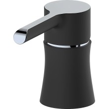 Смеситель на борт ванны Haiba HB80805-7 Черный матовый Хром