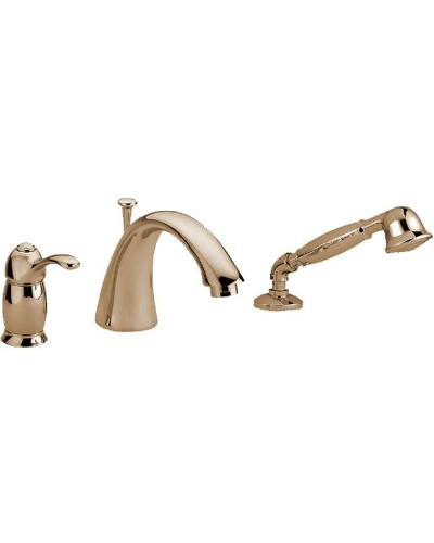 Смеситель на борт ванны Migliore Lem 25867 Бронза