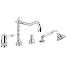 Смеситель на борт ванны Migliore Oxford 19125 Хром