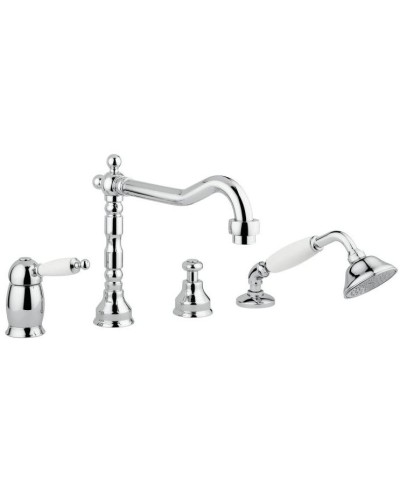 Смеситель на борт ванны Migliore Oxford 19125 Хром