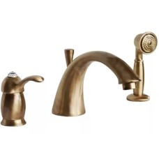 Смеситель на борт ванны Migliore Lem Swarovski 18875 Бронза