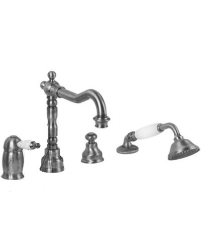 Смеситель на борт ванны Migliore Oxford 19213 Состаренный хром