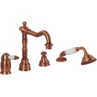 Смеситель на борт ванны Migliore Oxford 19194 Медь