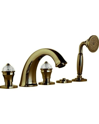 Смеситель на борт ванны Migliore Korona 27317 Бронза