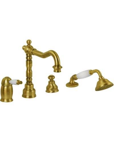 Смеситель на борт ванны Migliore Oxford 19165 Золото