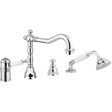 Смеситель на борт ванны Migliore Oxford 19127 с термостатом Хром