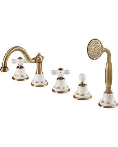 Смеситель на борт ванны Migliore Provance 19464 Бронза