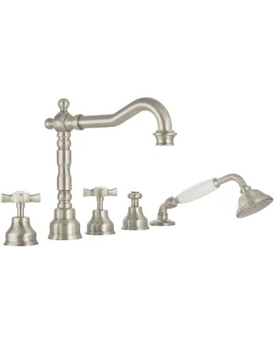 Смеситель на борт ванны Migliore Princeton 19367 Состаренный хром