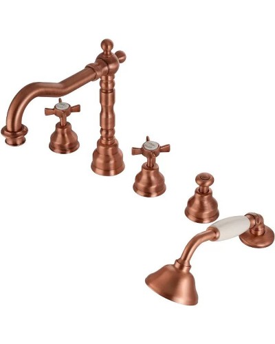 Смеситель на борт ванны Migliore Princeton 19385 Медь