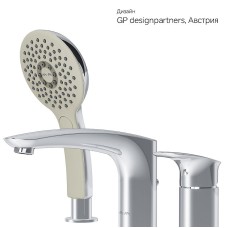 Смеситель на борт ванны AM.PM Inspire V2.0 F50A01300 Хром