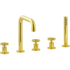 Смеситель на борт ванны Migliore Reversa 28204 Золото