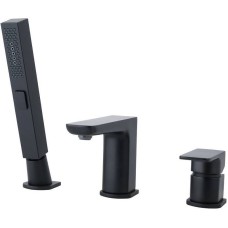 Смеситель на борт ванны Allen Brau Infinity 5.21008-31 Черный матовый