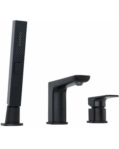 Смеситель на борт ванны Allen Brau Infinity 5.21008-31 Черный матовый