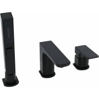 Смеситель на борт ванны Allen Brau Infinity 5.21008-31 Черный матовый