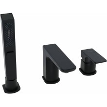 Смеситель на борт ванны Allen Brau Infinity 5.21008-31 Черный матовый