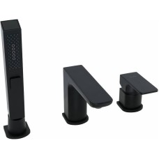 Смеситель на борт ванны Allen Brau Infinity 5.21008-31 Черный матовый