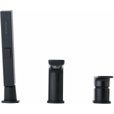 Смеситель на борт ванны Allen Brau Infinity 5.21008-31 Черный матовый