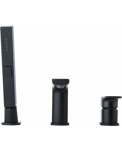 Смеситель на борт ванны Allen Brau Infinity 5.21008-31 Черный матовый