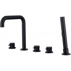 Смеситель на борт ванны Allen Brau Priority 5.31007-31 Черный матовый