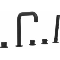 Смеситель на борт ванны Allen Brau Priority 5.31007-31 Черный матовый