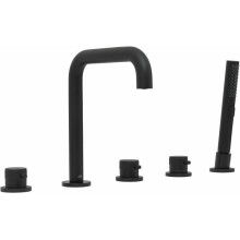 Смеситель на борт ванны Allen Brau Priority 5.31007-31 Черный матовый