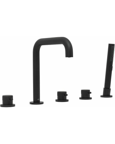 Смеситель на борт ванны Allen Brau Priority 5.31007-31 Черный матовый