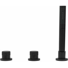 Смеситель на борт ванны Allen Brau Priority 5.31007-31 Черный матовый