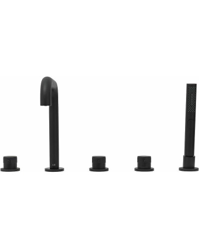 Смеситель на борт ванны Allen Brau Priority 5.31007-31 Черный матовый