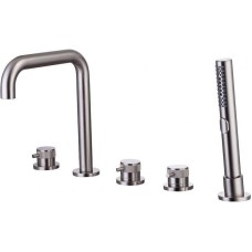 Смеситель на борт ванны Allen Brau Priority 5.31007-BN Брашированный никель